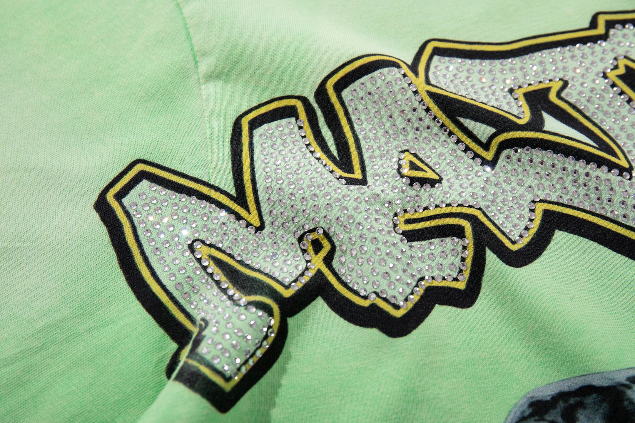 MAJESTIK Football Player Double‑Sided Vintage T‑Shirt