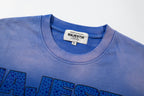 MAJESTIK Silence Before Storms Football Vintage T‑Shirt