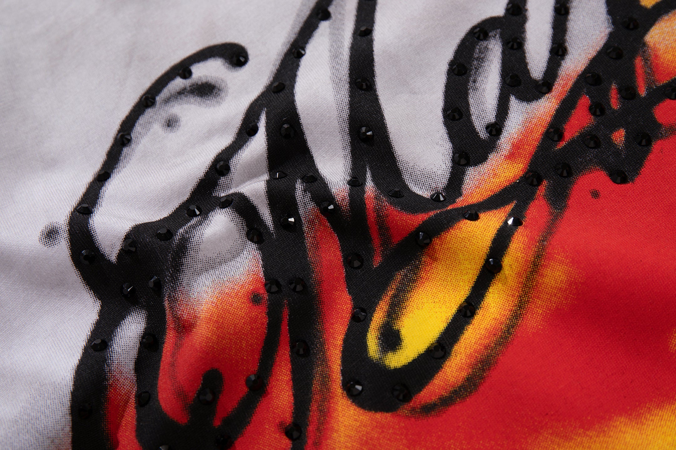 MAJESTIK Horse‑Racing Double‑Sided Graphic T‑Shirt