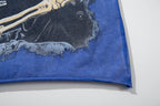 MAJESTIK Department Skeleton Driver Double‑Sided Vintage T‑Shirt