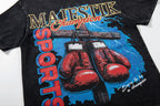 MAJESTIK Champion Boxing Vintage T‑Shirt