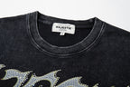 MAJESTIK Trophy Champion Skeleton Double‑Sided Vintage T‑Shirt