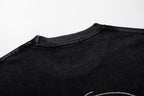 MAJESTIK Hazmat Crew Graphic Vintage T‑Shirt