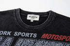 MAJESTIK Motosports 00 Champions Vintage Black Double‑Sided T‑Shirt
