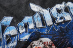 Godspeed Skull Toast Double‑Sided Vintage Graphic T‑Shirt
