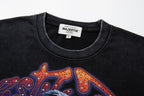 MAJESTIK Eagle Train Graphic Short‑Sleeve T‑Shirt