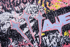 MAJESTIK Fearless Graffiti Chaos Double‑Sided Vintage T‑Shirt