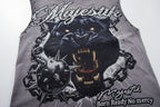 MAJESTIK Black Panther Graphic Tank Top