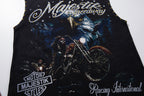 MAJESTIK Motorcycle Eagle Graphic Tank Top