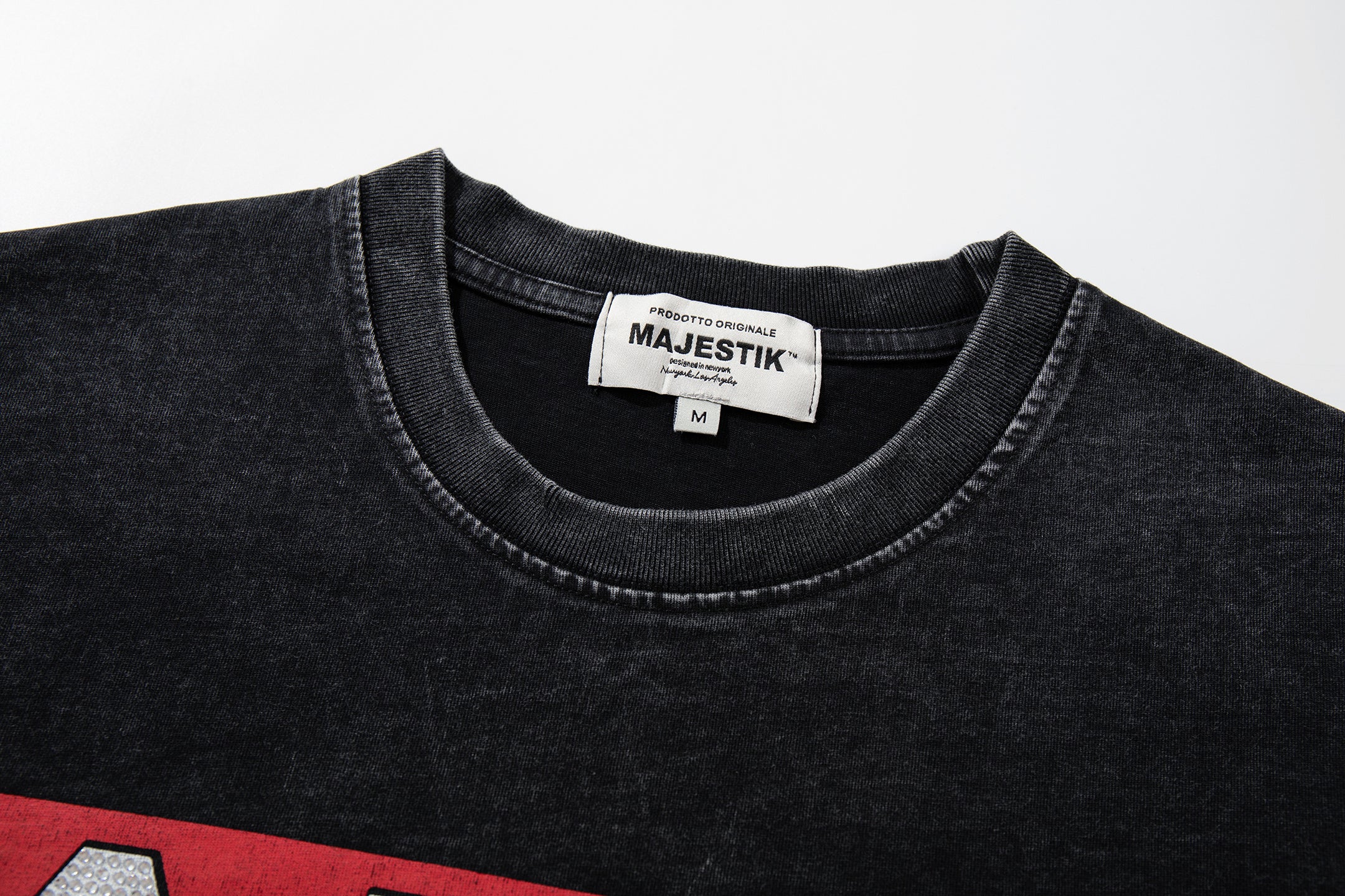 MAJESTIK Sports Motorcycle Racing Vintage Graphic T‑Shirt