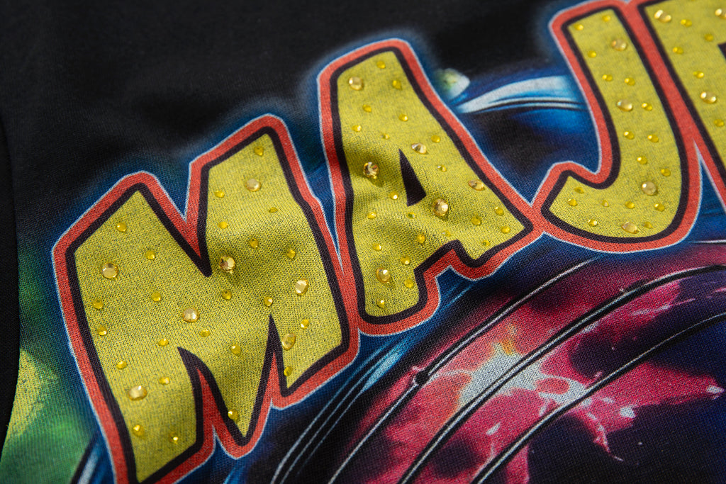 MAJESTIK Cereal Face Vintage Graphic T‑Shirt
