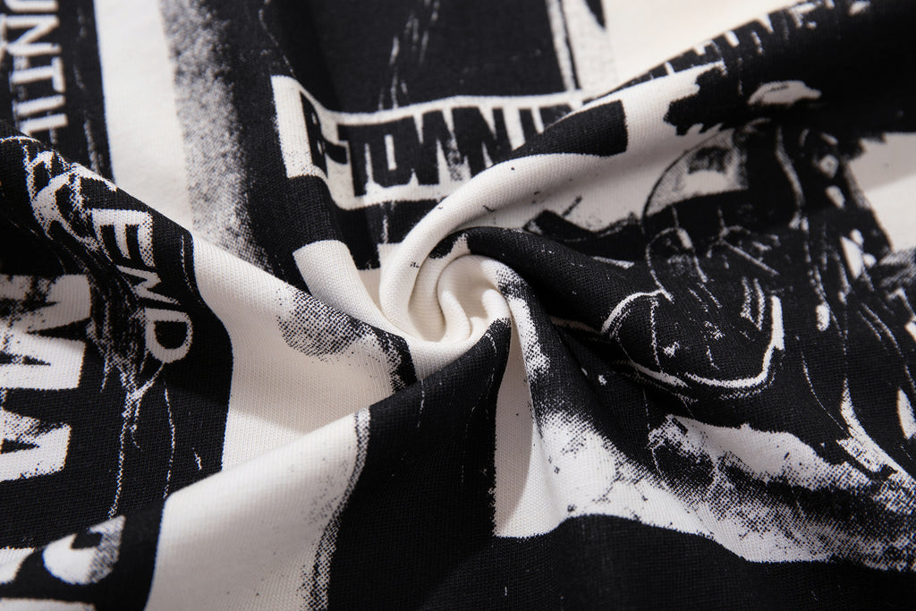 MAJESTIK Motor Club Collage Vintage T‑Shirt