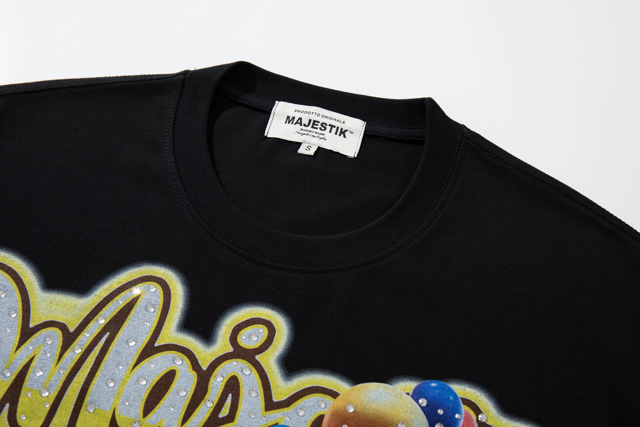 MAJESTIK VR Monkey Vintage Graphic T‑Shirt