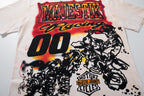 MAJESTIK Racing 00 Double‑Sided Graphic T‑Shirt