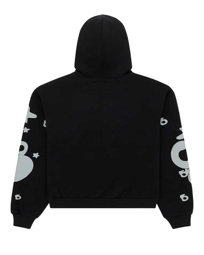 Sp5der Beluga 3M Reflective Hoodie Black Main Image