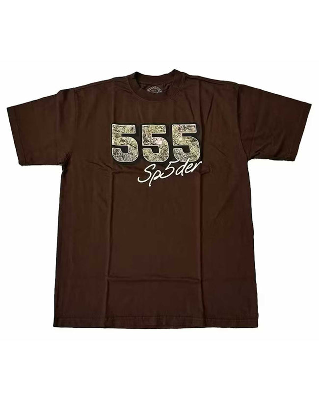 Sp5der 555 Sp5der Tee Brown/Camo Hover Image
