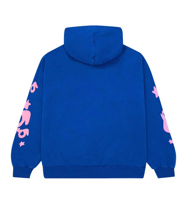 Sp5der Beluga Hoodie Blue/Pink Main Image