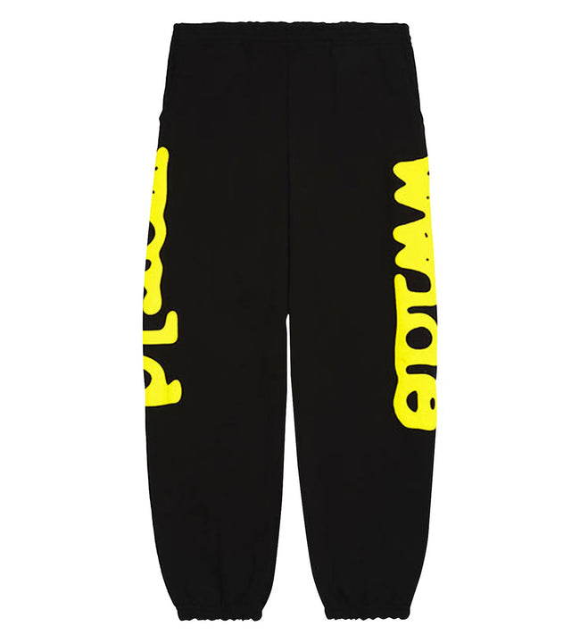 Sp5der Beluga Sweatpants Black/Yellow Hover Image