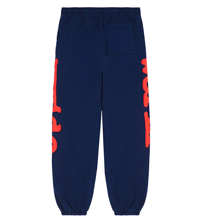 Sp5der Beluga Sweatpants Navy/Red Main Image