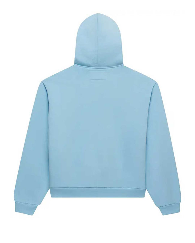 Sp5der OG Web Zip Up Hoodie Sky Blue Main Image