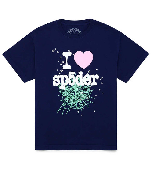 Sp5der Souvenir Tee Navy Hover Image