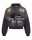 Vale Forever Blackrock Zip Up Hoodie Black