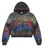Vale Forever Damned Big Zip Up Hoodie Black