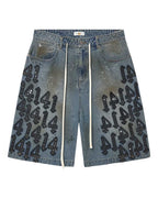 Vale Forever Lucky Charms Jorts Blue/Black
