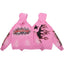 Hellstar Gothic Flame‑Face Pink Hoodie