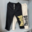 MIXED EMOTION Gothic Letter Side‑Studded Wide‑Leg Sweatpants