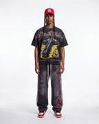 Vale Forever Iron Cross Bling Tee Black