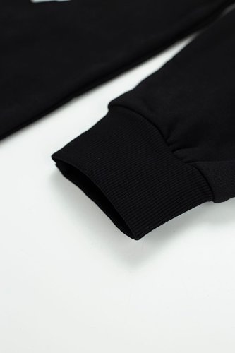 Hellstar Gabos Double‑Sided Print Black Hoodie