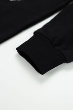 Hellstar Gabos Double‑Sided Print Black Hoodie