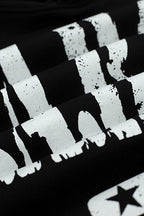 Hellstar Gabos Double‑Sided Print Black Hoodie