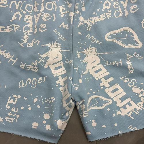 MIXED EMOTION All‑Over Print Casual Shorts