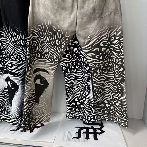 MIXED EMOTION Abstract Print Wide‑Leg Sweatpants