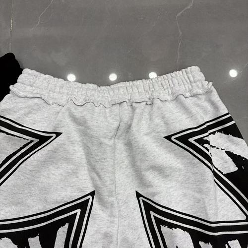MIXED EMOTION Big Graphic Print Casual Sweat Shorts