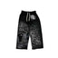 MIXED EMOTION Abstract Print Wide‑Leg Sweatpants