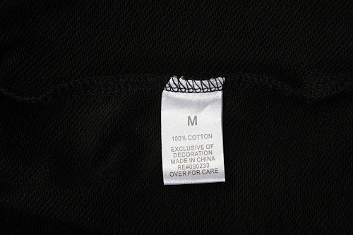 MIXED EMOTION Gothic Letter Wide‑Leg Sweat Pants
