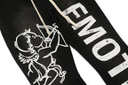 MIXED EMOTION Cupid Graphic Flare Sweatpants