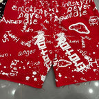 MIXED EMOTION All‑Over Print Casual Shorts