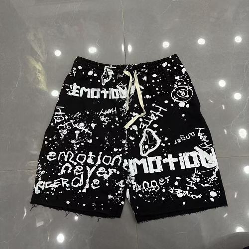 MIXED EMOTION All‑Over Print Casual Shorts