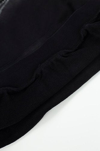 Hellstar Dragon X Logo Double‑Sided Print Black Hoodie
