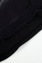 Hellstar Dragon X Logo Double‑Sided Print Black Hoodie