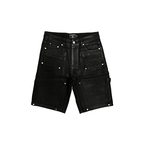 MIXED EMOTION Washed Carpenter Denim Shorts