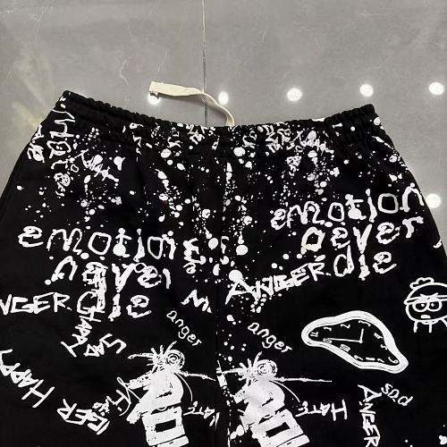 MIXED EMOTION All‑Over Print Casual Shorts