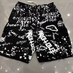 MIXED EMOTION All‑Over Print Casual Shorts