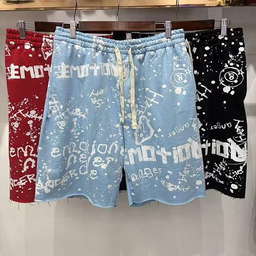 MIXED EMOTION All‑Over Print Casual Shorts