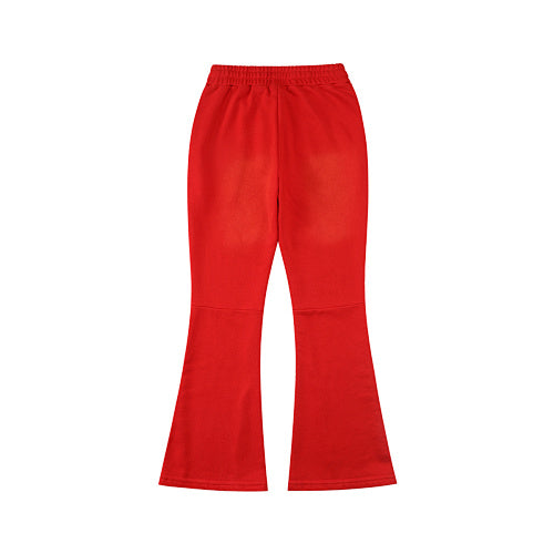 MIXED EMOTION Cupid Graphic Flare Sweatpants