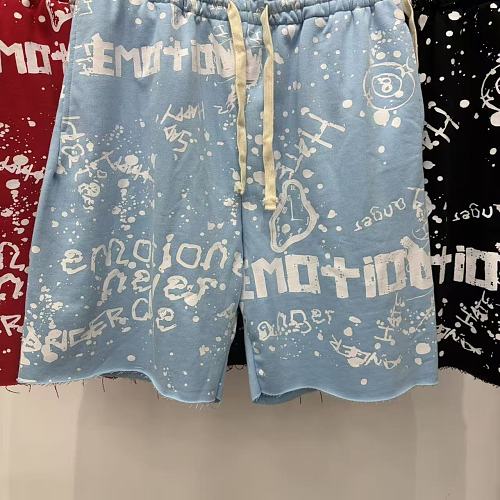 MIXED EMOTION All‑Over Print Casual Shorts